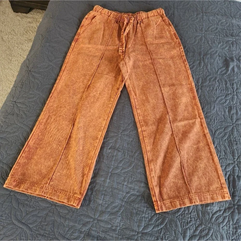 Wide Leg Pants | Size Large | Vintage-Wash - Picture 2 of 6